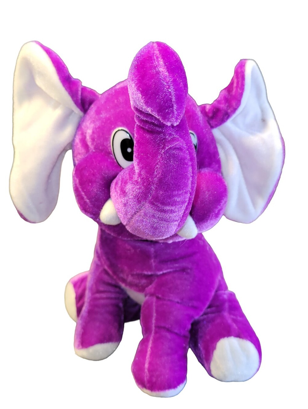 Circus Circus Las Vegas Purple Plush Elephant Stuffed Animal Toy Souvenir NWOT
